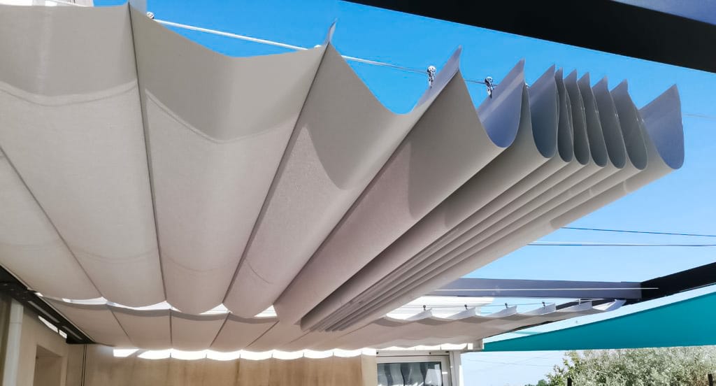 velum rétractable électrique 