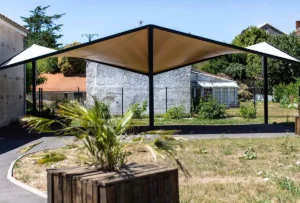 _Structure métallo textile Sofareb